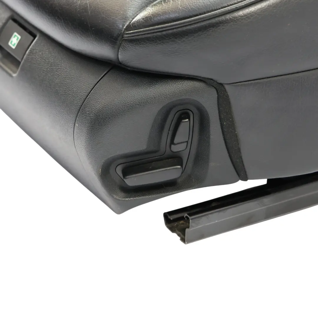 Mercedes CLS C219 Vorder Sitz Beheizt Elektrisch Innen Links Leder Schwarz - SKU A2199103547-3 - Teilenummer A2199103547