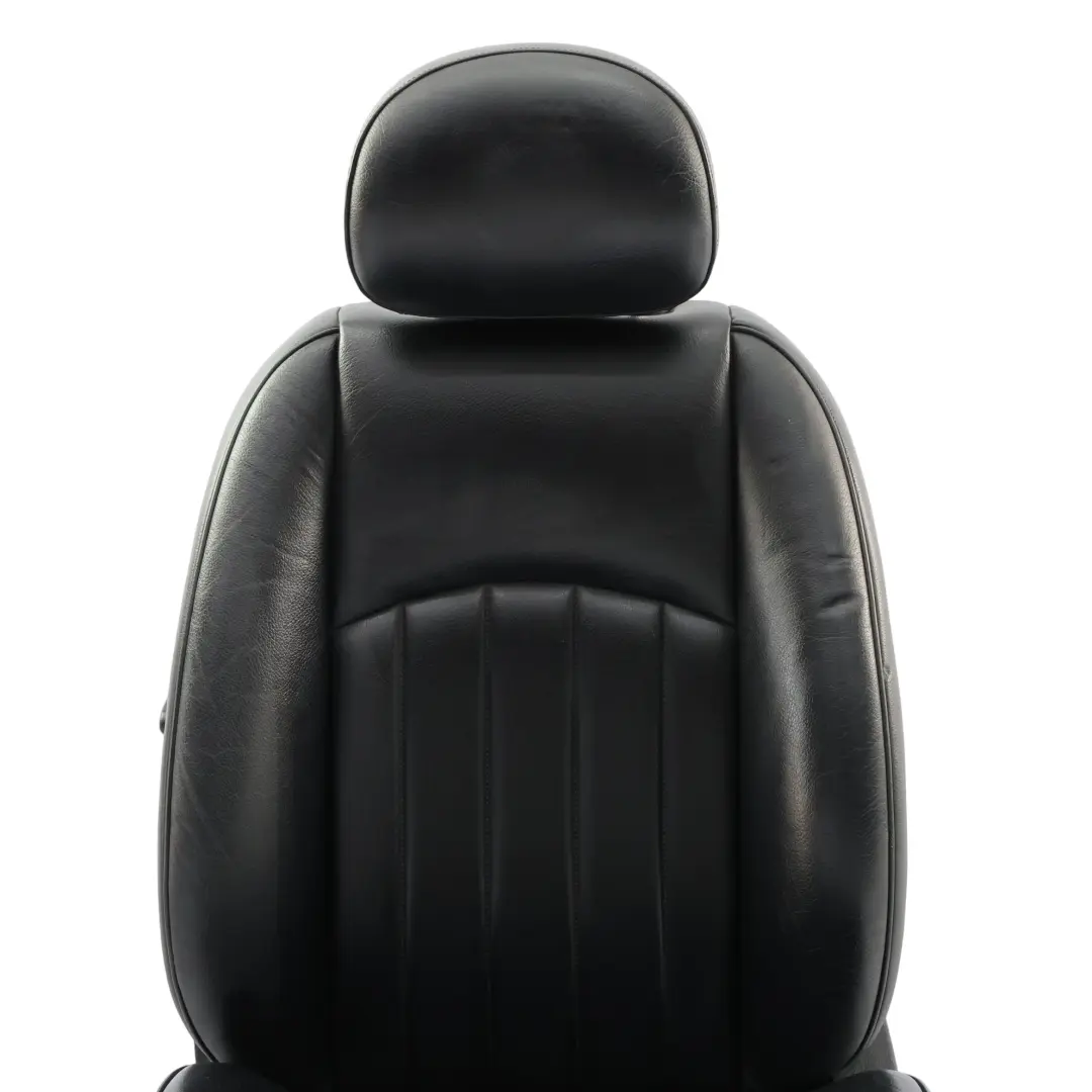 Mercedes CLS C219 Vorder Sitz Beheizt Elektrisch Innen Links Leder Schwarz - SKU A2199103547-3 - Teilenummer A2199103547