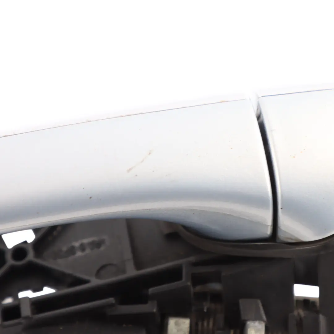 Door Handle With Bracket Front Left N/S Chalcedonblau - 347 to Mercedes W220 with Part number A2207600334 Mercedes W220 Door Handle With Bracket Front Left N/S Chalcedonblau - 347 - SKU A2207600334-QB - Part number A2207600334