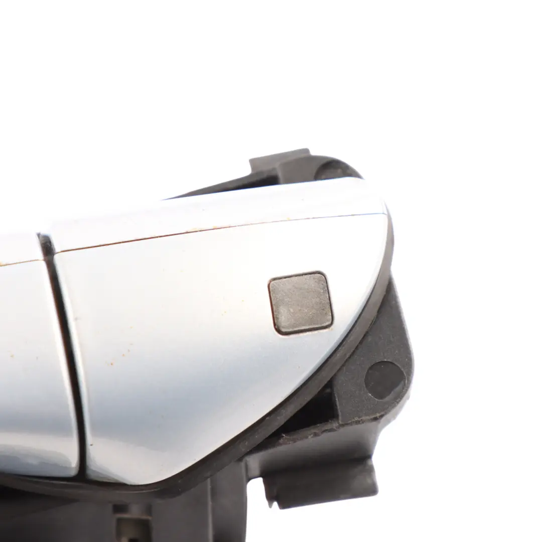 Door Handle With Bracket Front Left N/S Chalcedonblau - 347 to Mercedes W220 with Part number A2207600334 Mercedes W220 Door Handle With Bracket Front Left N/S Chalcedonblau - 347 - SKU A2207600334-QB - Part number A2207600334