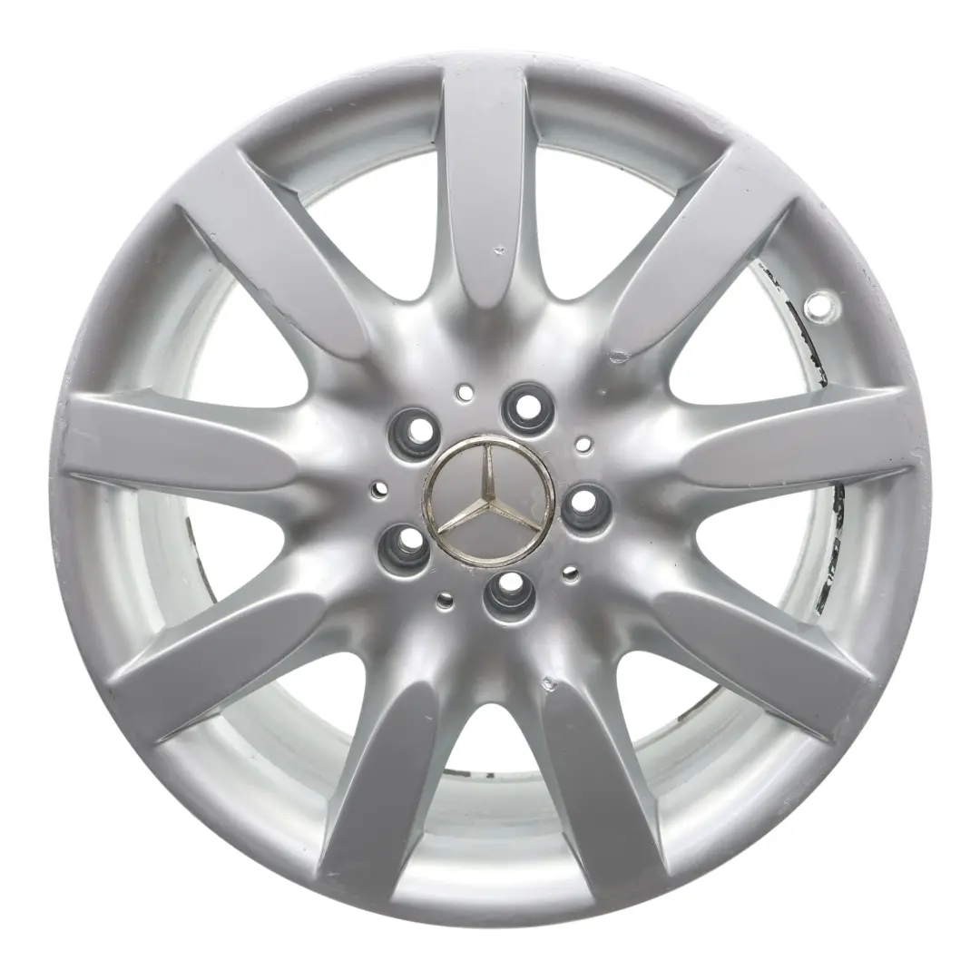  Srebrna Felga Aluminiowa Mercedes W216 W221 18" 8,5J ET:43 - SKU A2214011902-1 - Numer Części A2214011902