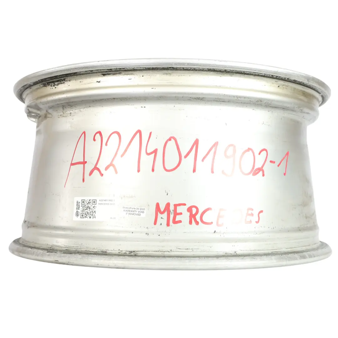 Mercedes W216 W221 Jante Alliage Argent 18" 8,5J ET:43 - SKU A2214011902-1 - Numéro de pièce A2214011902