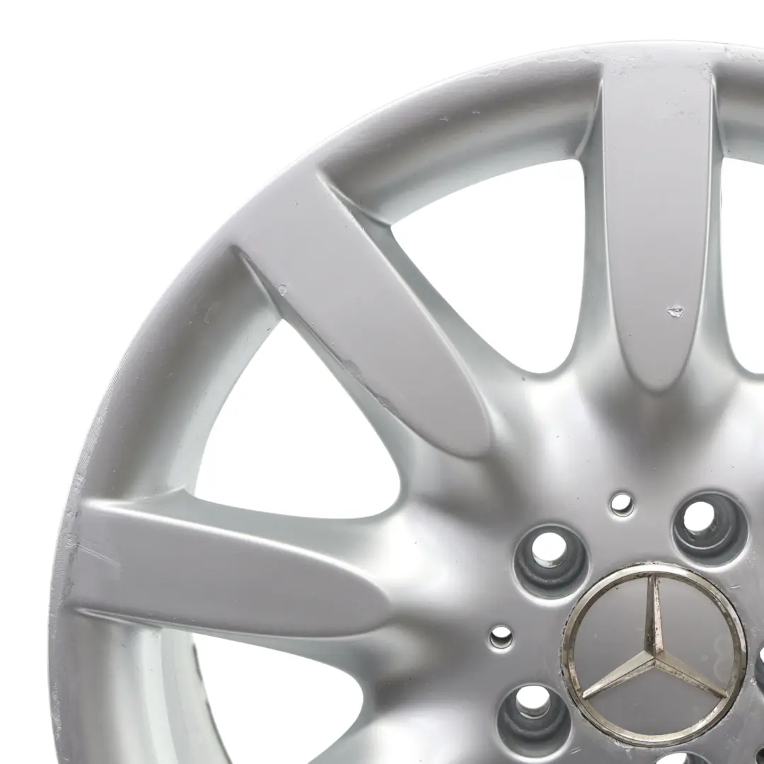  Srebrna Felga Aluminiowa Mercedes W216 W221 18" 8,5J ET:43 - SKU A2214011902-1 - Numer Części A2214011902