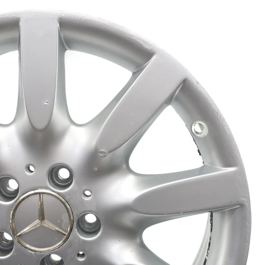  Srebrna Felga Aluminiowa Mercedes W216 W221 18" 8,5J ET:43 - SKU A2214011902-1 - Numer Części A2214011902