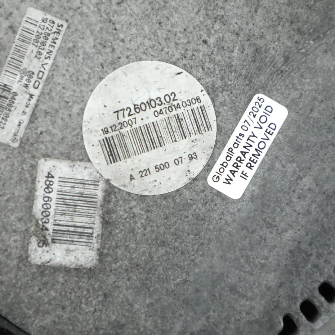 Kühlerlüfter Motor Kühlung Lüfterhaube OM642 A2215000493 für Mercedes W221 mit Teilenummer A2215000793 Mercedes W221 Kühlerlüfter Motor Kühlung Lüfterhaube OM642 A2215000493 - SKU A2215000793-1 - Teilenummer A2215000793