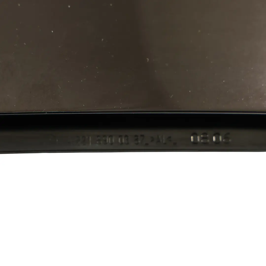 Mercedes W221 Trim Cover B Pillar Outer Left N/S Panel Black - SKU A2216900387 - Part number A2216900387