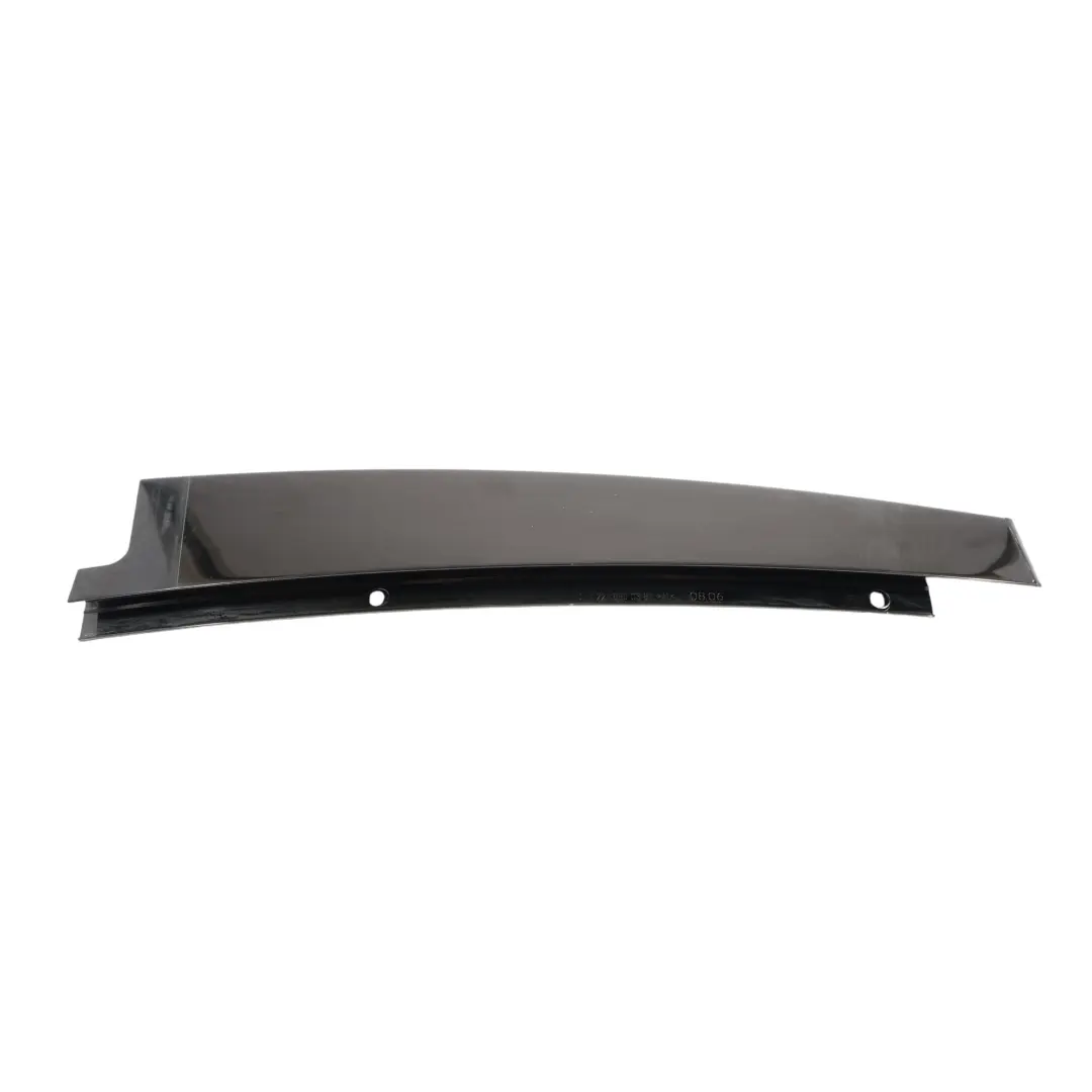 Mercedes W221 Trim Cover B Pillar Outer Left N/S Panel Black - SKU A2216900387 - Part number A2216900387