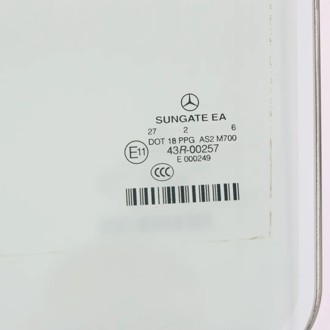 Vitre De Porte Arrière Gauche AS2 pour Mercedes W221 à propos du numéro de pièce A2217302918 Mercedes W221 Vitre De Porte Arrière Gauche AS2 - SKU A2217302918 - Numéro de pièce A2217302918