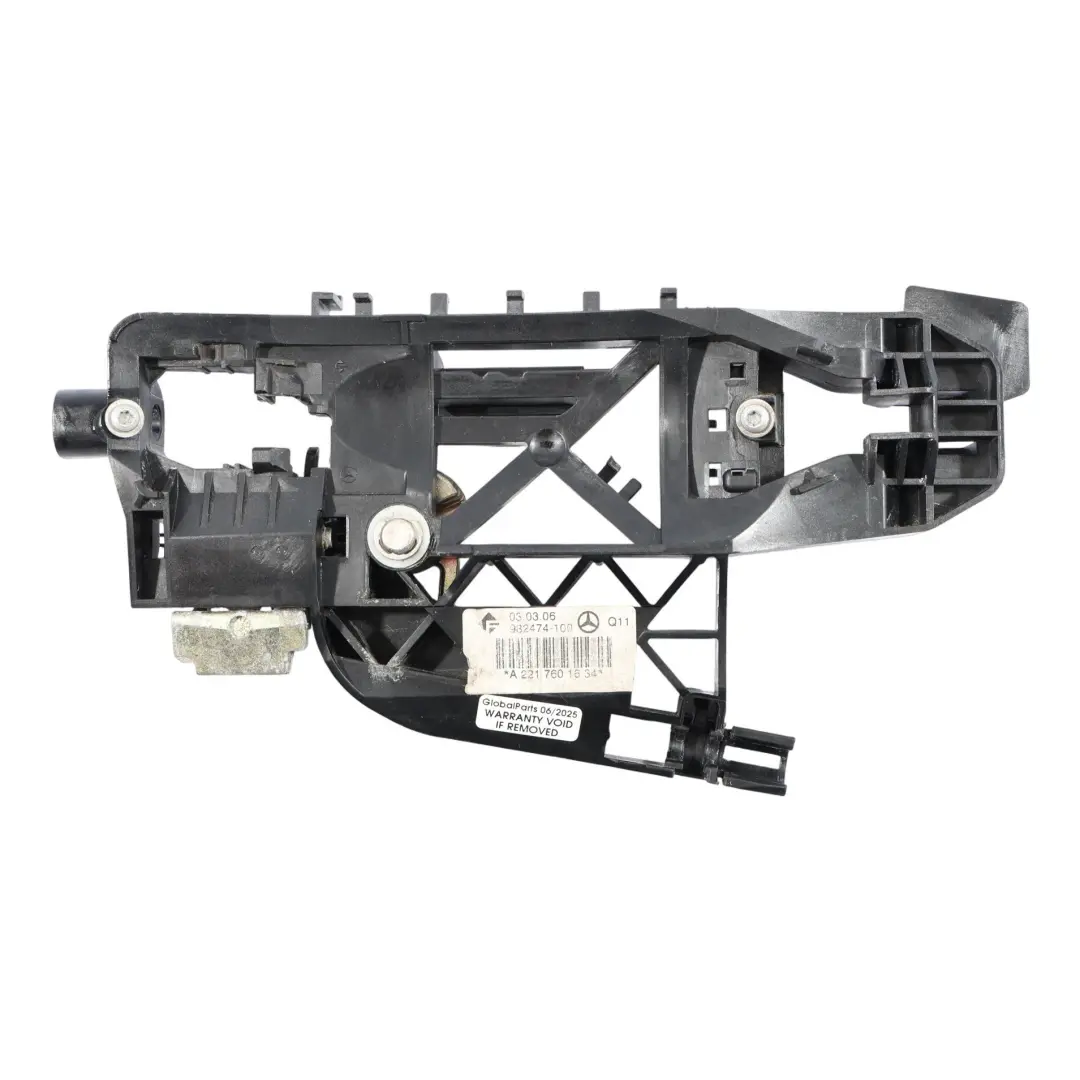 Handle Carrier Grab Base Door Outside Rear Right O/S to Mercedes W221 with Part number A2217601634 Mercedes W221 Handle Carrier Grab Base Door Outside Rear Right O/S - SKU A2217601634 - Part number A2217601634