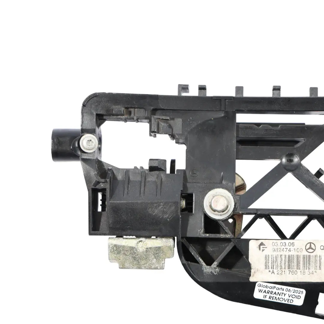 Handle Carrier Grab Base Door Outside Rear Right O/S to Mercedes W221 with Part number A2217601634 Mercedes W221 Handle Carrier Grab Base Door Outside Rear Right O/S - SKU A2217601634 - Part number A2217601634