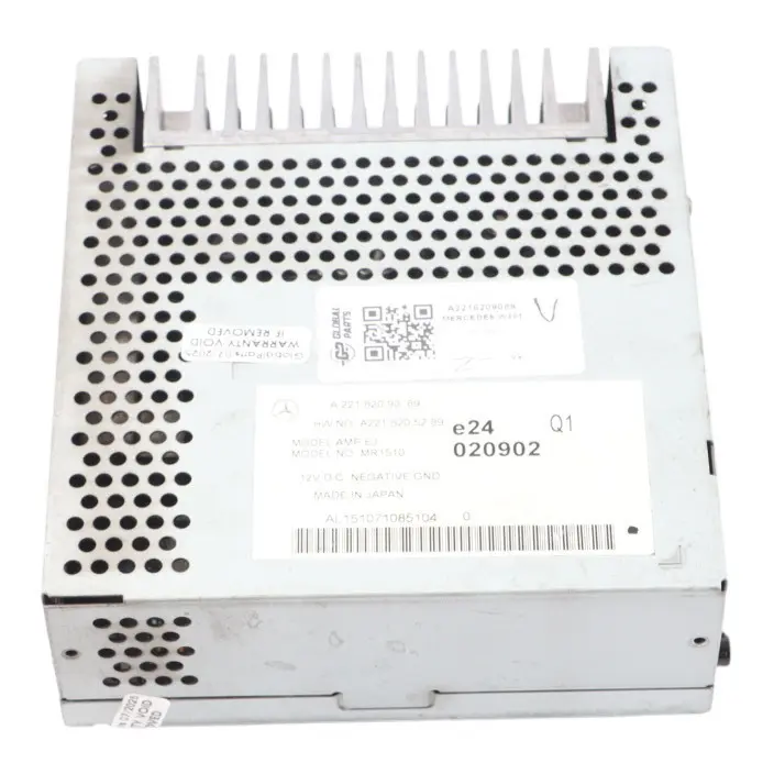 Mercedes W221 Final Stage Speaker Booster Amplifier Sound System A2218209089