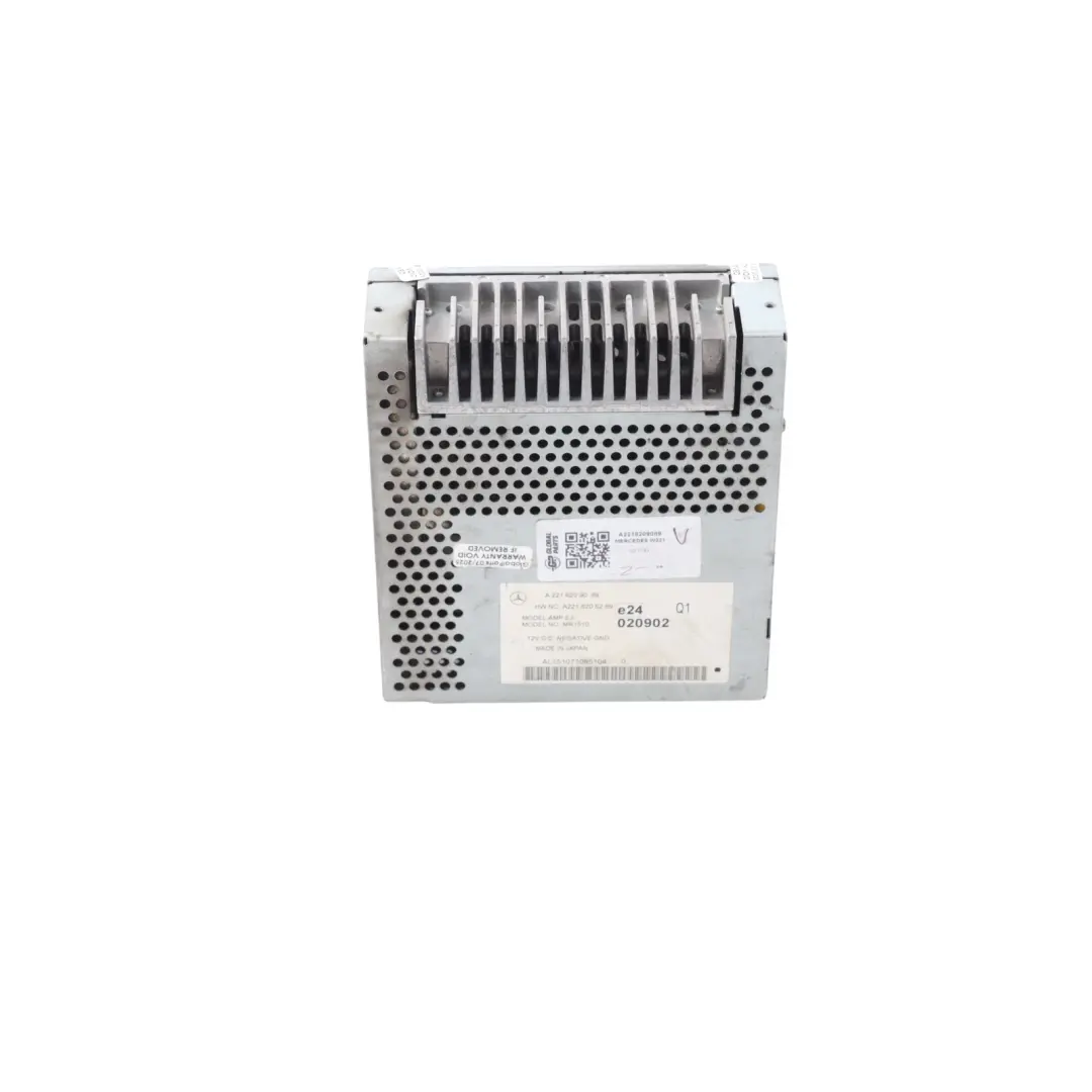 Final Stage Speaker Booster Amplifier Sound System to Mercedes W221 with Part number A2218209089 Mercedes W221 Final Stage Speaker Booster Amplifier Sound System - SKU A2218209089 - Part number A2218209089