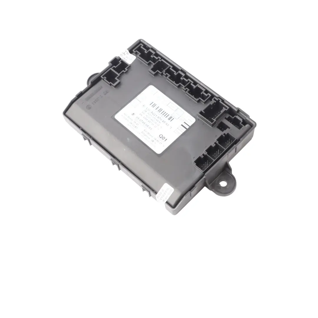 Front Door Control Unit Module Left N/S to Mercedes W221 with Part number A2218704593 Mercedes W221 Front Door Control Unit Module Left N/S - SKU A2218704593 - Part number A2218704593