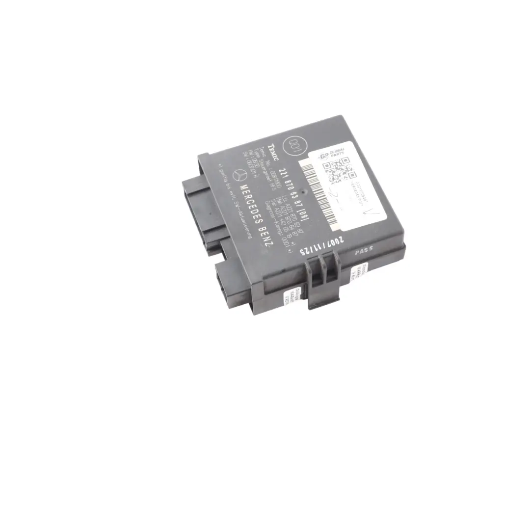 Trunk Release Remote Open Close Module Control Unit to Mercedes W221 with Part number A2218706387 Mercedes W221 Trunk Release Remote Open Close Module Control Unit - SKU A2218706387 - Part number A2218706387