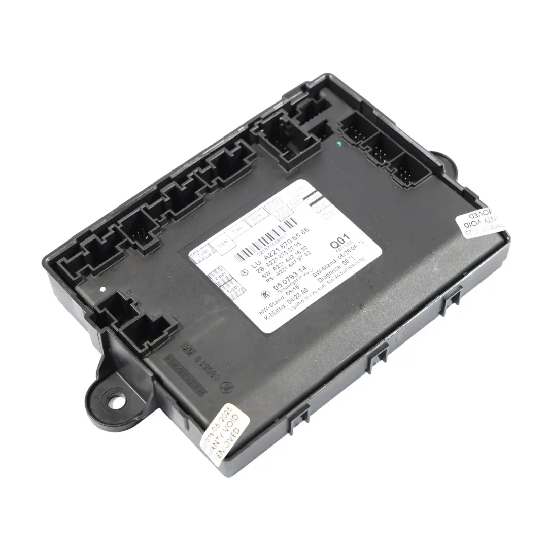 Module De Commande De Porte Avant Gauche ECU pour Mercedes W221 à propos du numéro de pièce A2218706586 Mercedes W221 Module De Commande De Porte Avant Gauche ECU - SKU A2218706586 - Numéro de pièce A2218706586