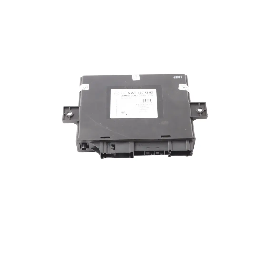 Mercedes W221 Keyless Entry Receiver Control Module Unit ECU - SKU A2218707292 - Part number A2218707292