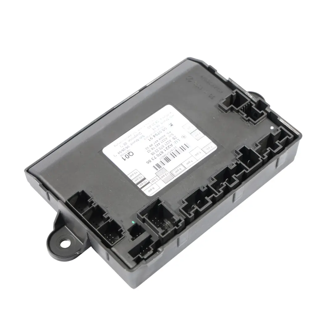 Mercedes W221 Door Control Unit Module Right Rear O/S - SKU A2218707386 - Part number A2218707386