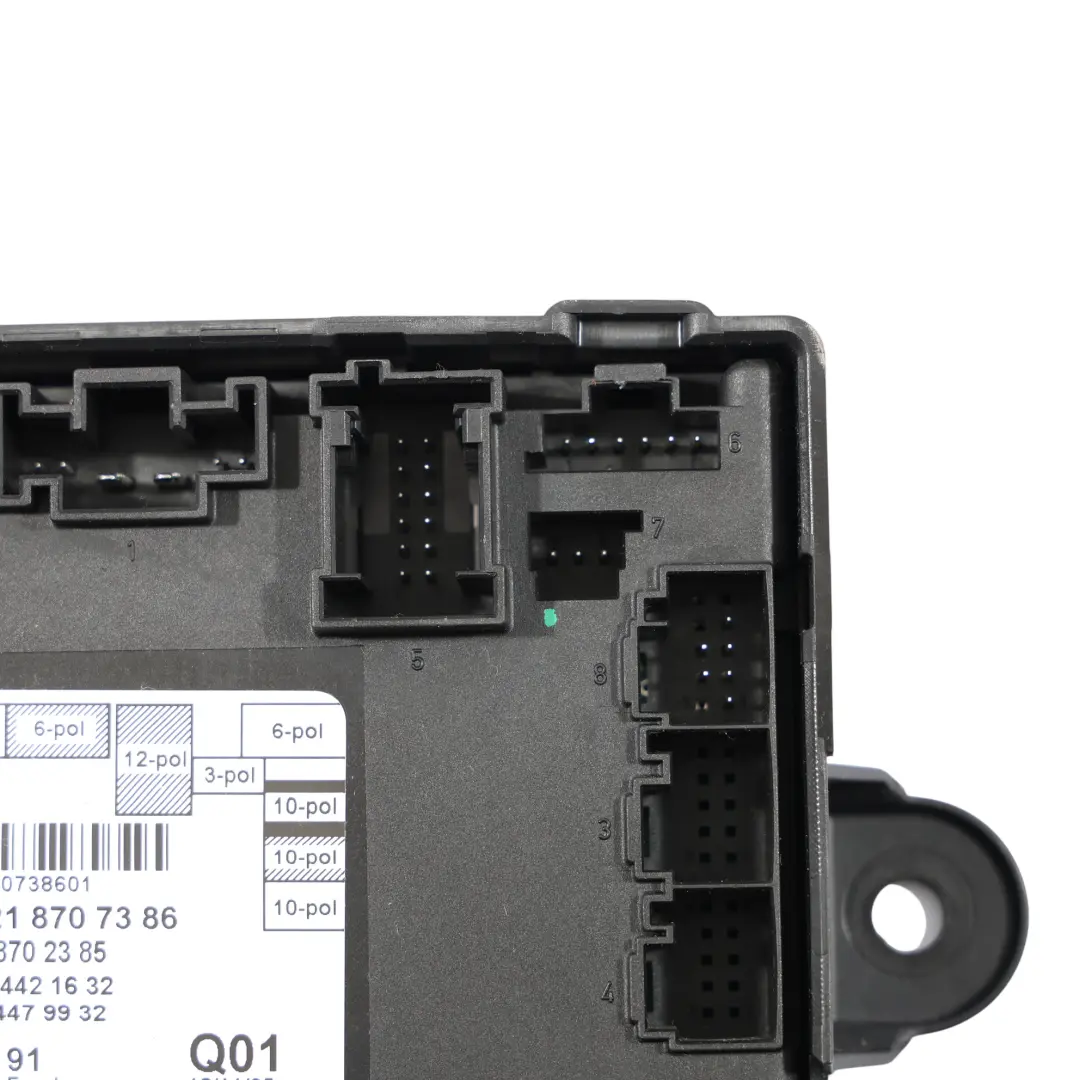Mercedes W221 Door Control Unit Module Right Rear O/S - SKU A2218707386 - Part number A2218707386