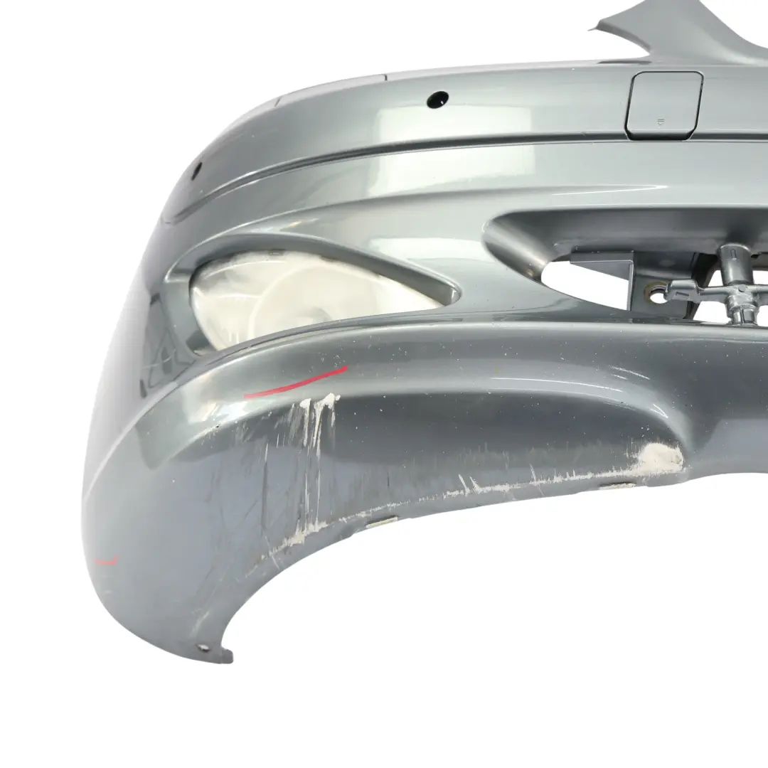 Mercedes W221 Front Bumper Trim Panel Cover Flint Grey Metallic - 368 - SKU A2218801040-FLG - Part number A2218801040