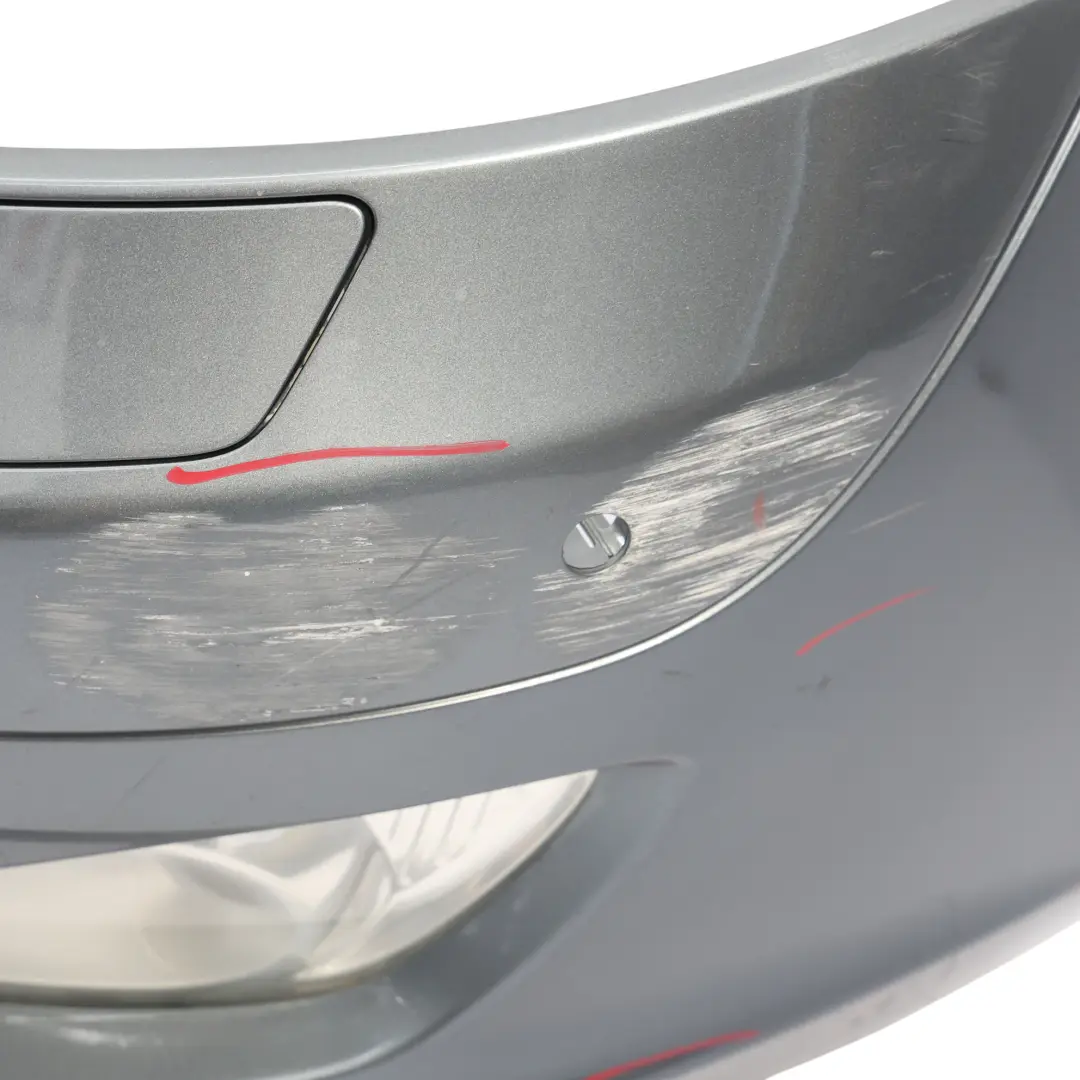 Front Bumper Trim Panel Cover Flint Grey Metallic - 368 to Mercedes W221 with Part number A2218801040 Mercedes W221 Front Bumper Trim Panel Cover Flint Grey Metallic - 368 - SKU A2218801040-FLG - Part number A2218801040