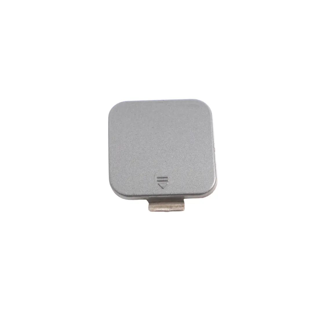 Mercedes W221 Rear Bumper Towing Hook Eye Cover Cap Flint Grey Metallic 368 - SKU A2218850323-FLG - Part number A2218850323