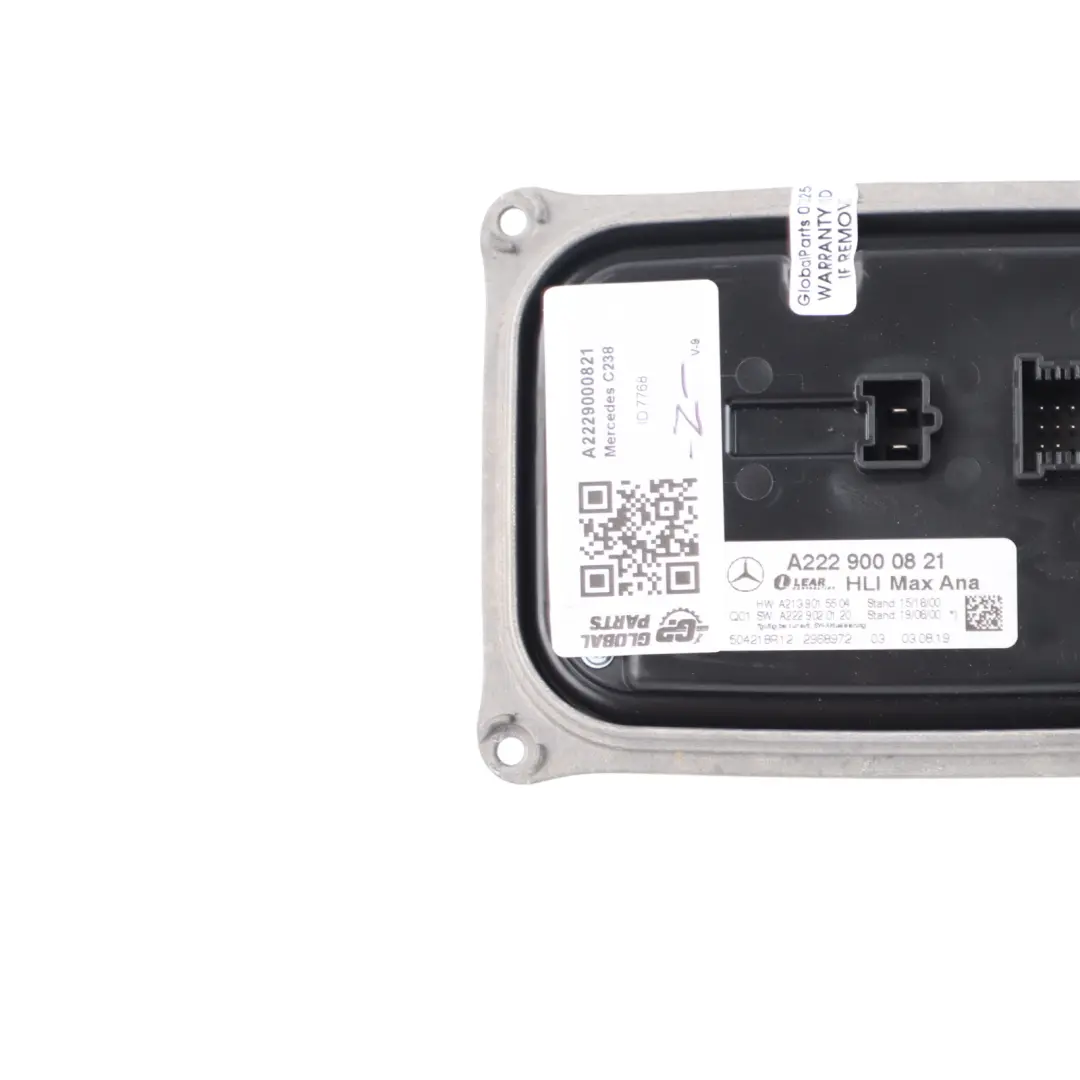 Mercedes C238 Faros Balasto Unidad De Control Módulo - SKU A2229000821 - Número de pieza A2229000821