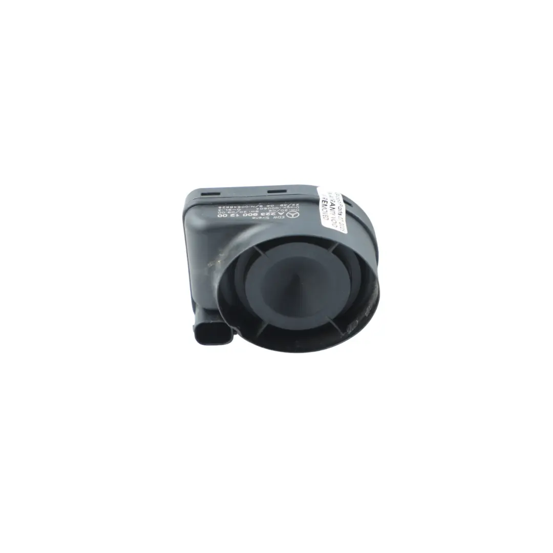 Alarm Siren Mercedes W205 W212 W213 H243 Horn Signal Anti-Theft to with Part number A2239001200 Alarm Siren Mercedes W205 W212 W213 H243 Horn Signal Anti-Theft - SKU A2239001200 - Part number A2239001200