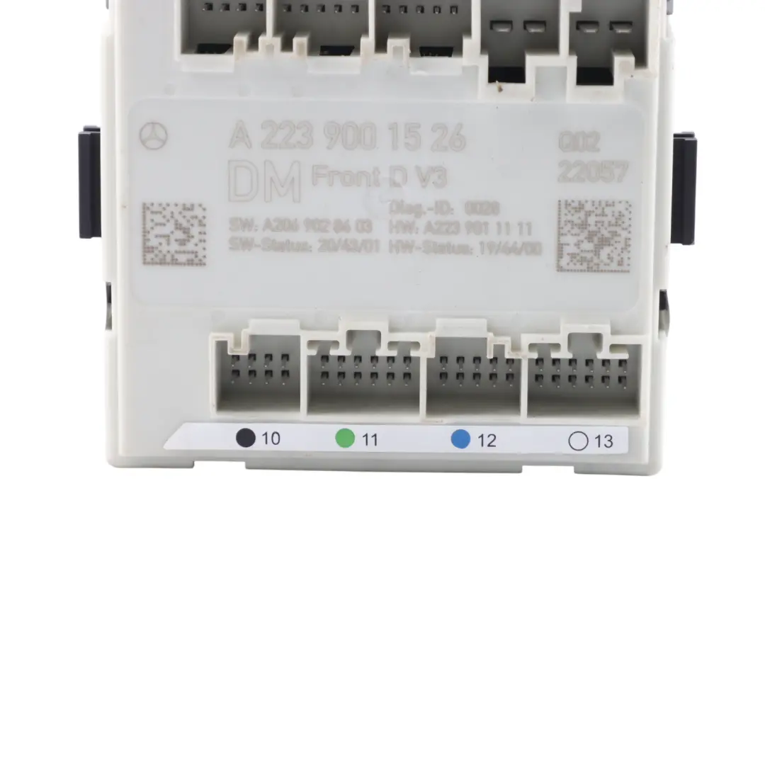 Door Control Module Front Right O/S to Mercedes W206 with Part number A2239001526 Mercedes W206 Door Control Module Front Right O/S - SKU A2239001526 - Part number A2239001526