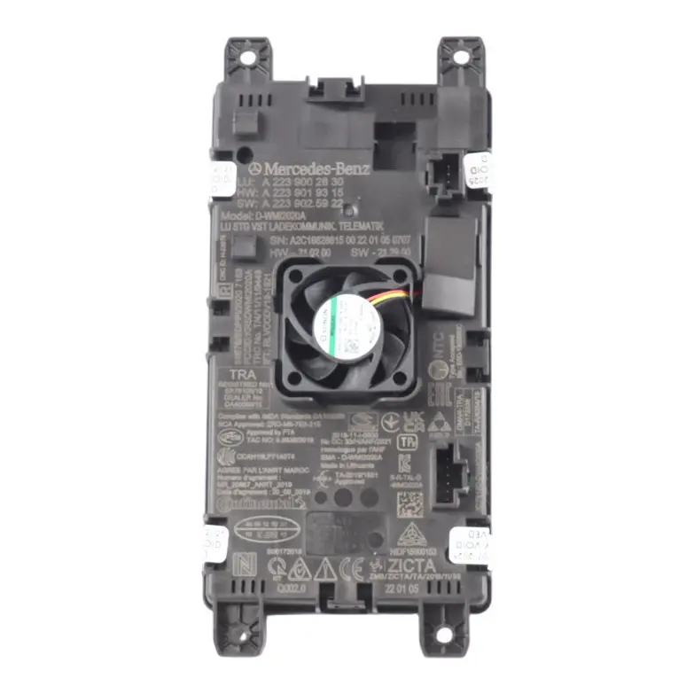 Mercedes W206 W223 W254 Wireless Telephone Charging Control Module A2239002830