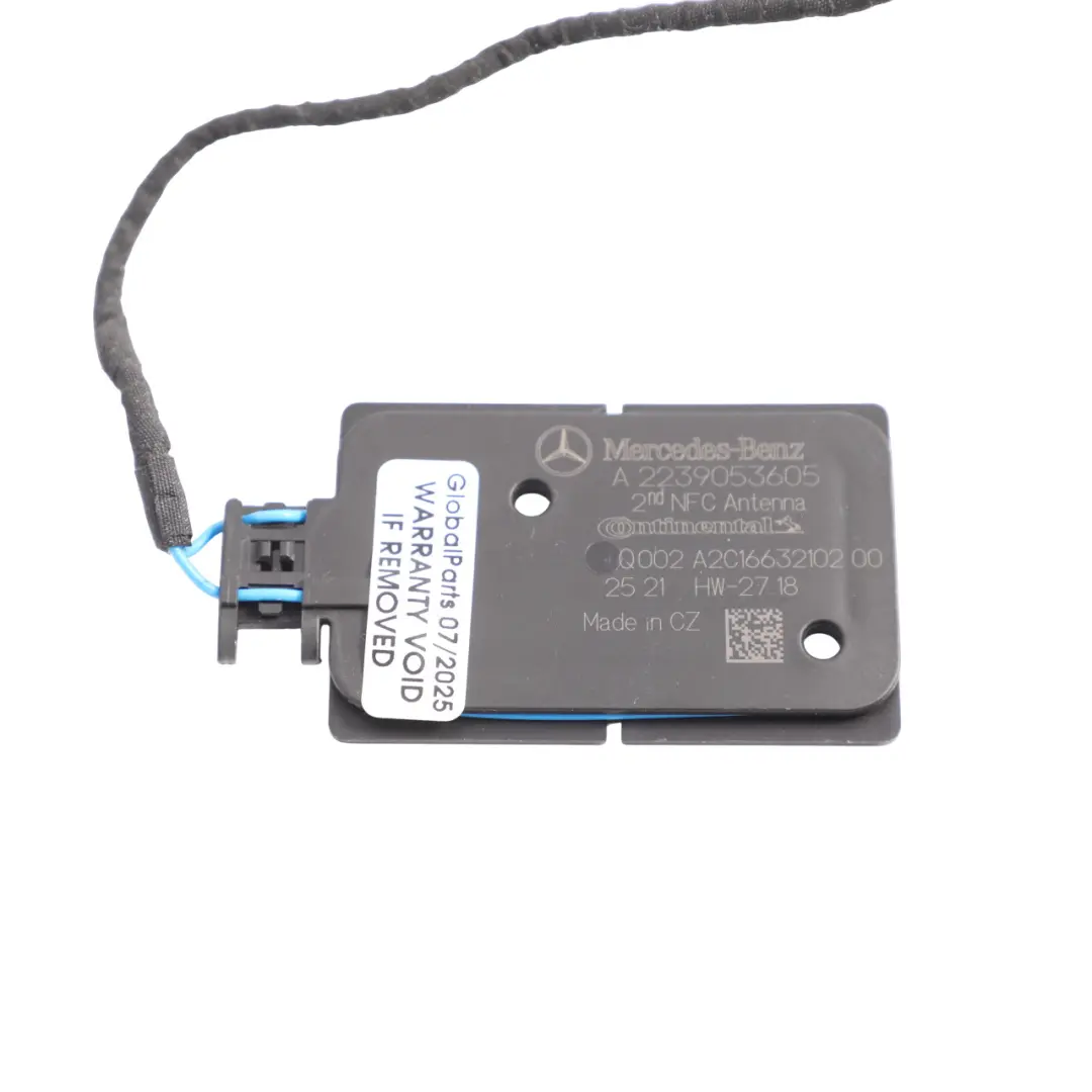 Mercedes W206 W223 NFC Module Near Field Communication Control Unit - SKU A2239053605 - Part number A2239053605