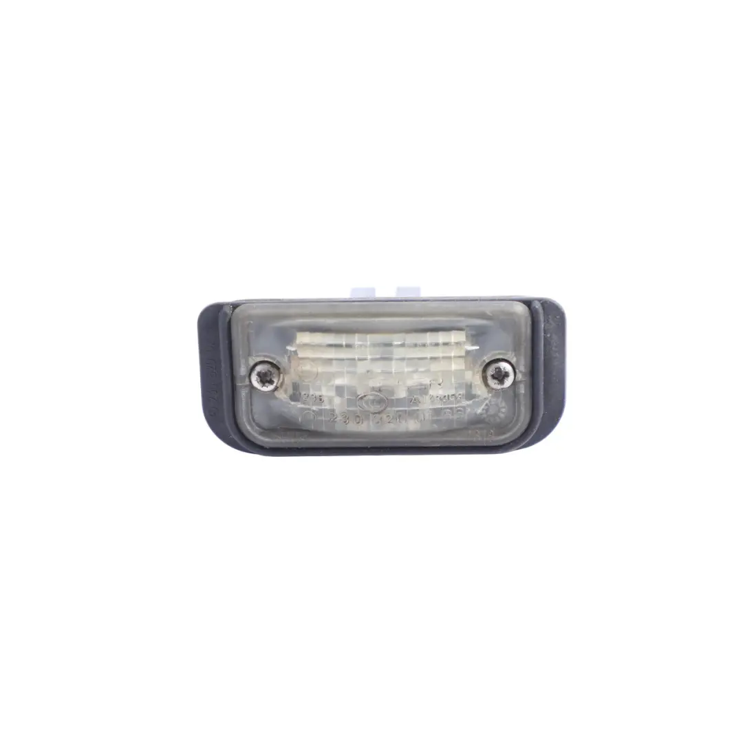 Mercedes A209 Rear License Number Plate Light Lamp Cover - SKU A2308200166 - Part number A2308200166