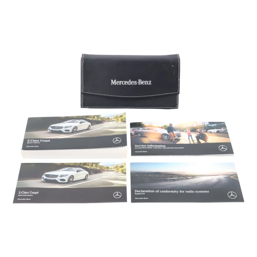 Document Case Mercedes C238 Owners's Manual Leather Wallet to with Part number A2385846505 Document Case Mercedes C238 Owners's Manual Leather Wallet - SKU A2385846505 - Part number A2385846505