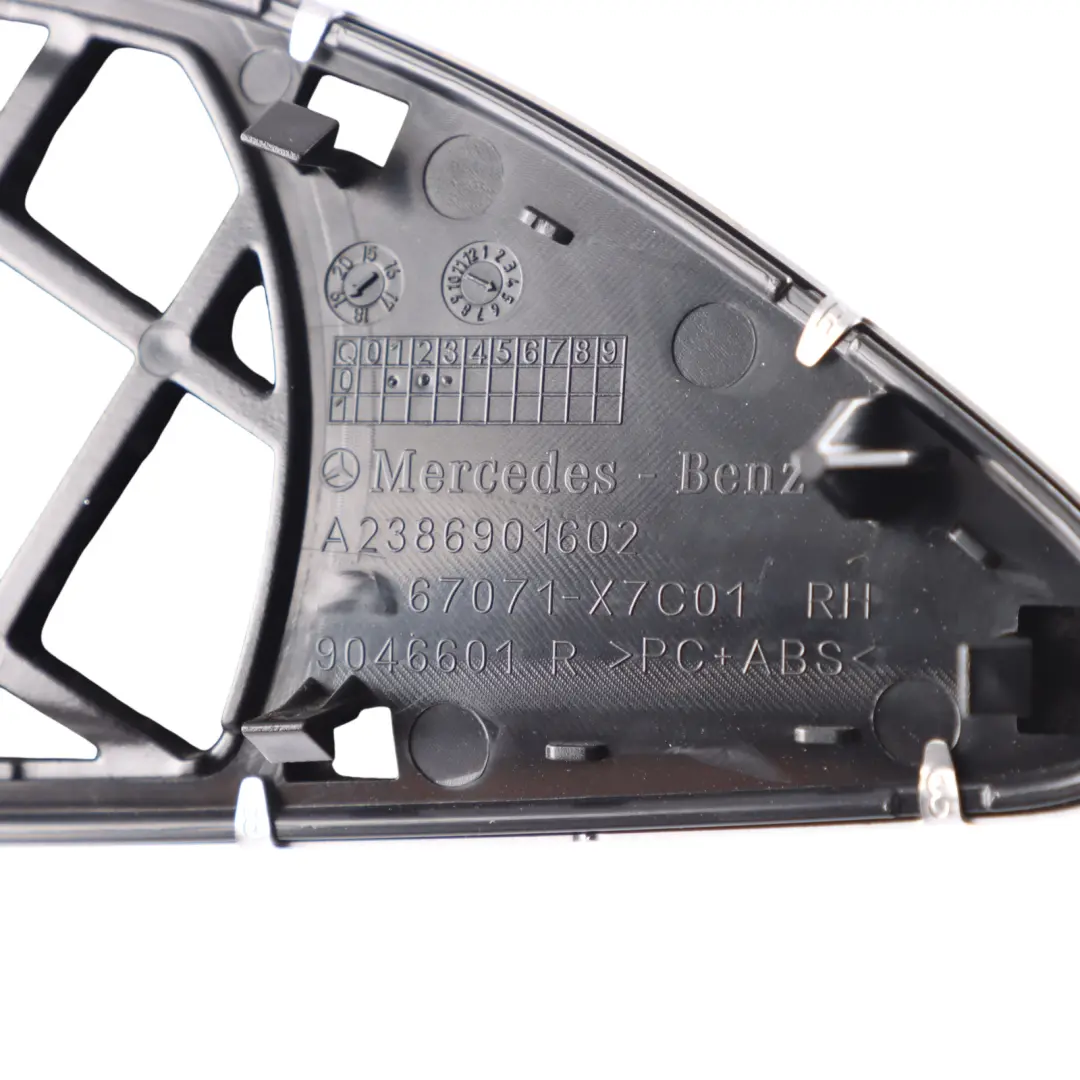 Mercedes C238 Coupe Speaker Cover Trim Burmester Rear Right O/S - SKU A2386901602 - Part number A2386901602