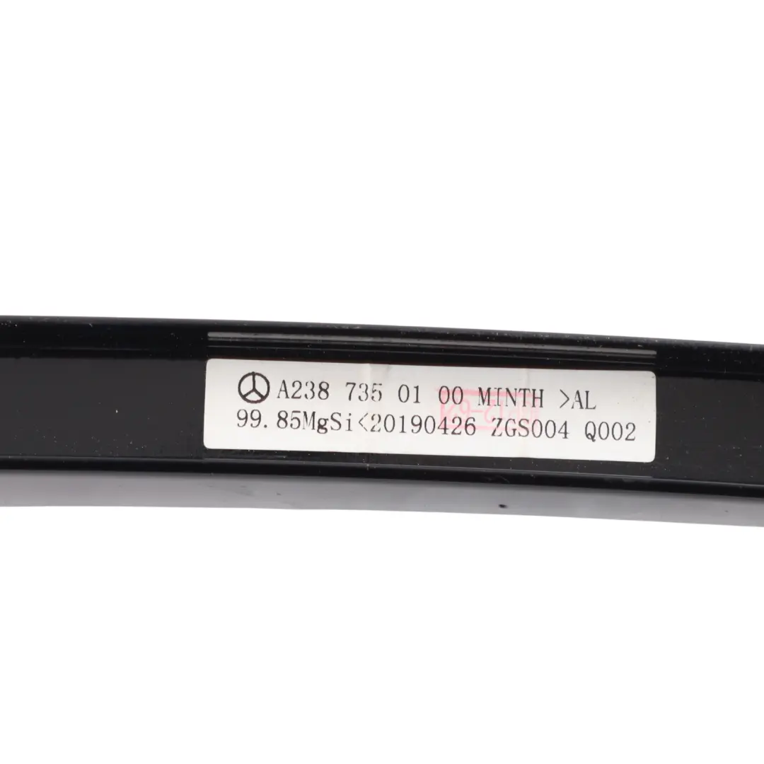 Mercedes C238 Coupe Rear Quarter Glass Rail Black Left N/S - SKU A2387350100 - Part number A2387350100