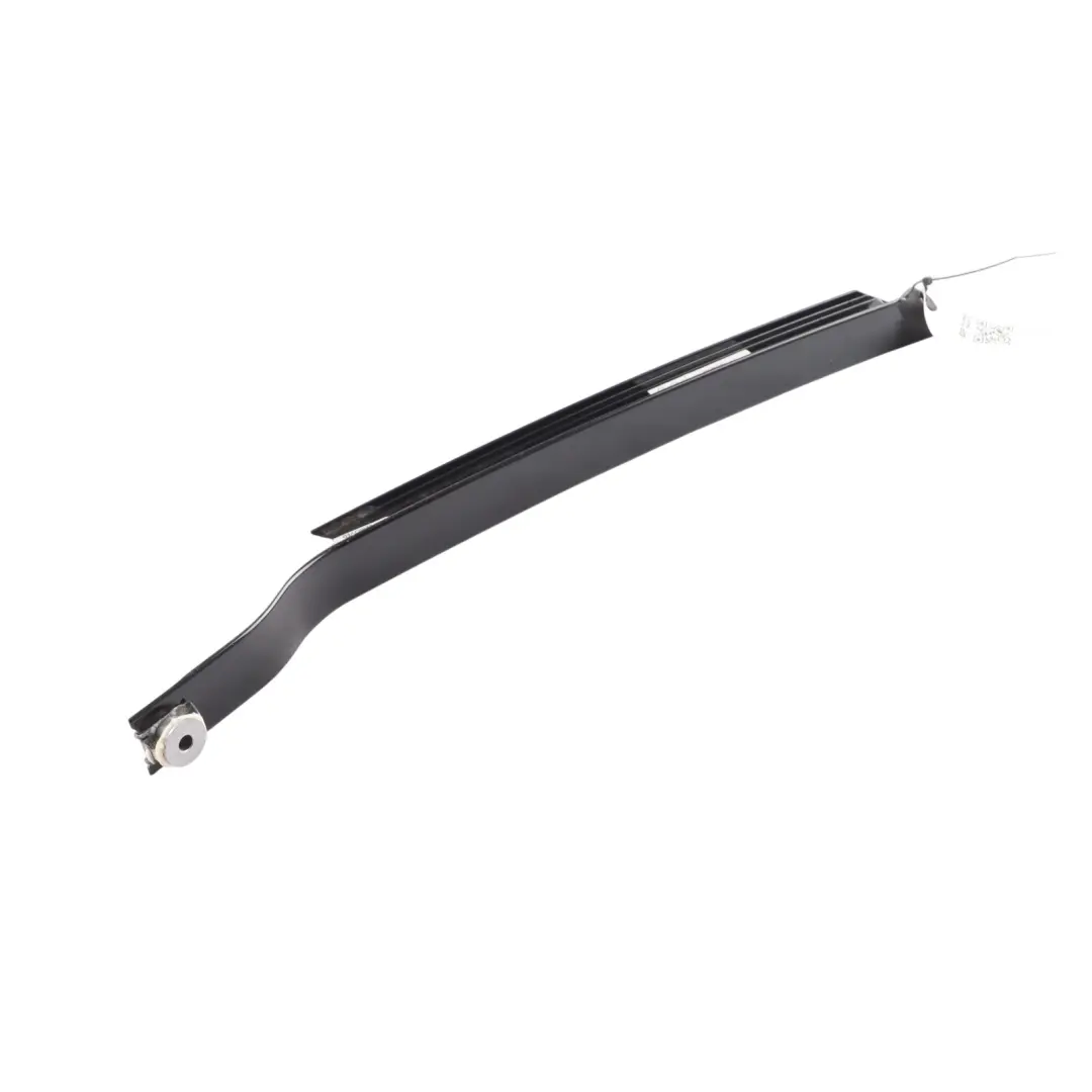 Quarter Glass Rail Black Left N/S to Mercedes C238 Coupe Rear with Part number A2387350100 Mercedes C238 Coupe Rear Quarter Glass Rail Black Left N/S - SKU A2387350100 - Part number A2387350100