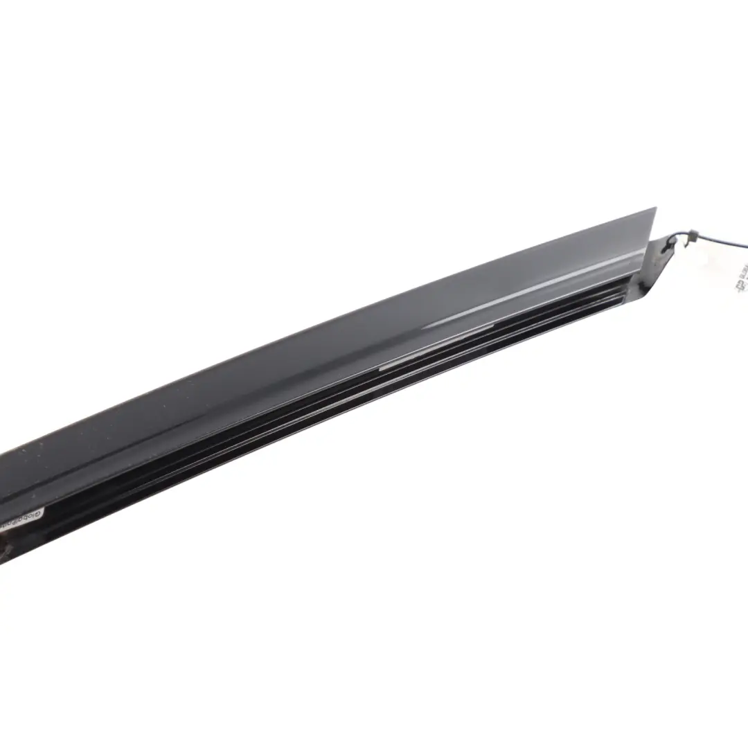Quarter Glass Rail Black Left N/S to Mercedes C238 Coupe Rear with Part number A2387350100 Mercedes C238 Coupe Rear Quarter Glass Rail Black Left N/S - SKU A2387350100 - Part number A2387350100