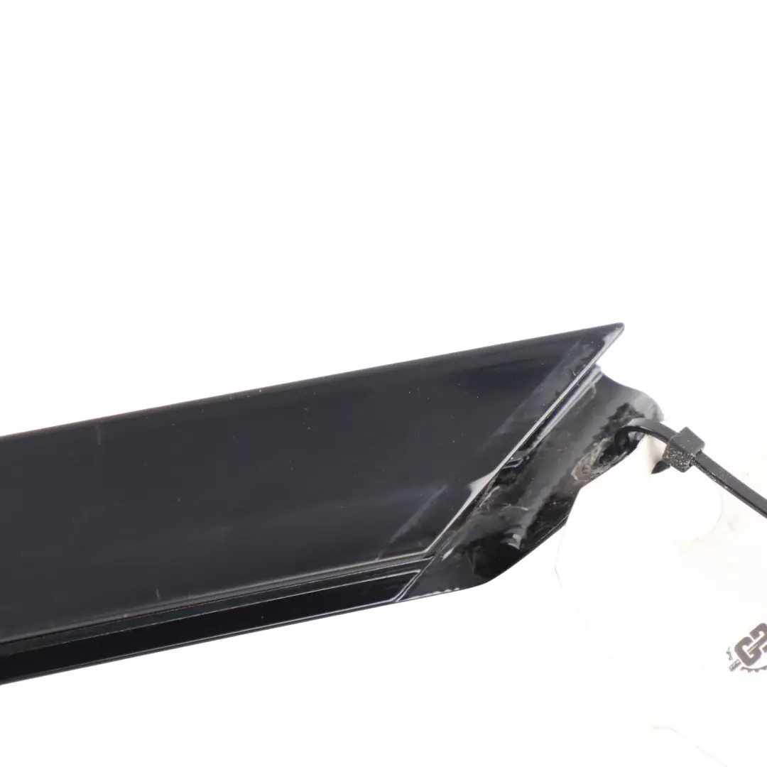 Quarter Glass Rail Black Left N/S to Mercedes C238 Coupe Rear with Part number A2387350100 Mercedes C238 Coupe Rear Quarter Glass Rail Black Left N/S - SKU A2387350100 - Part number A2387350100