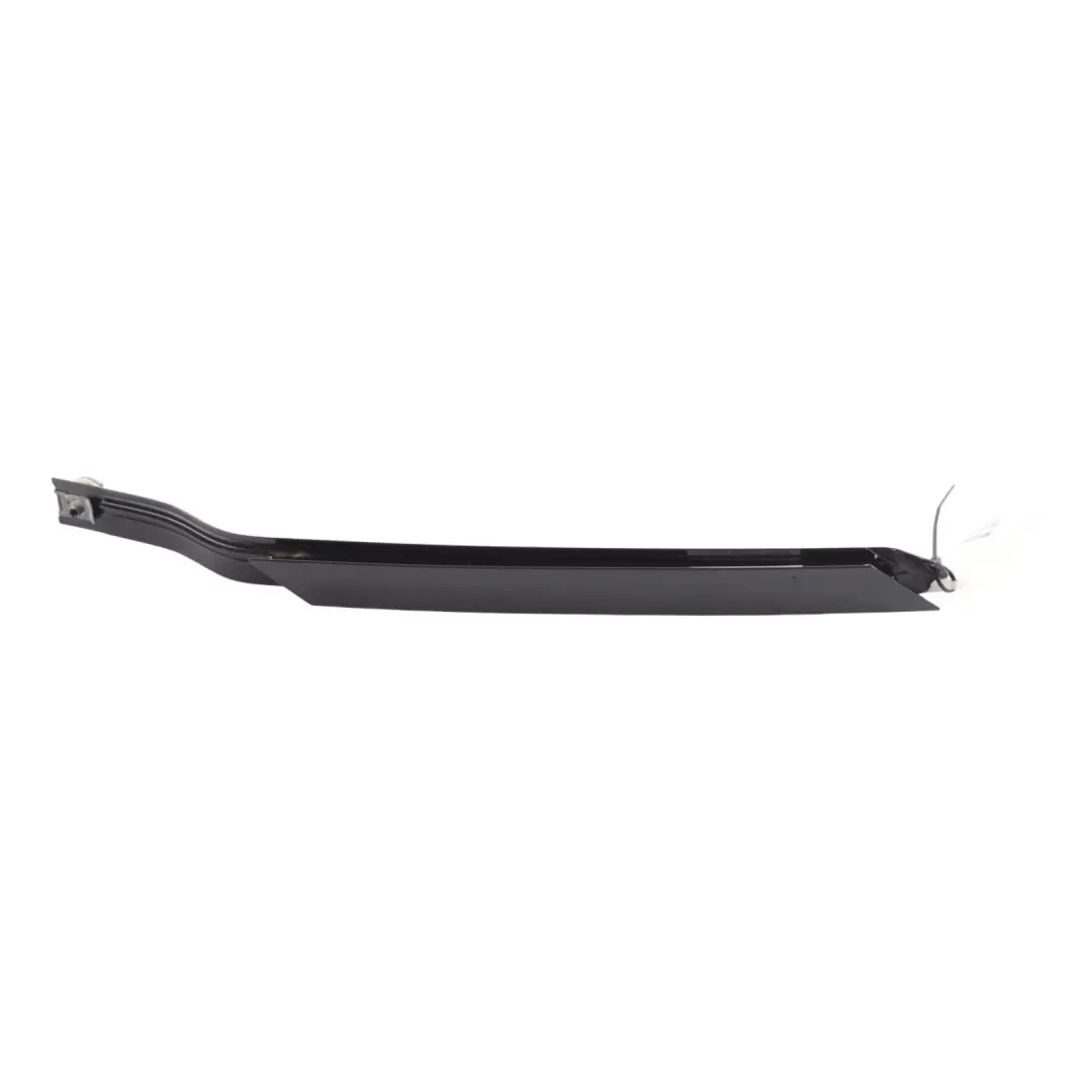 Quarter Glass Rail Black Right O/S to Mercedes C238 Coupe Rear with Part number A2387350200 Mercedes C238 Coupe Rear Quarter Glass Rail Black Right O/S - SKU A2387350200 - Part number A2387350200