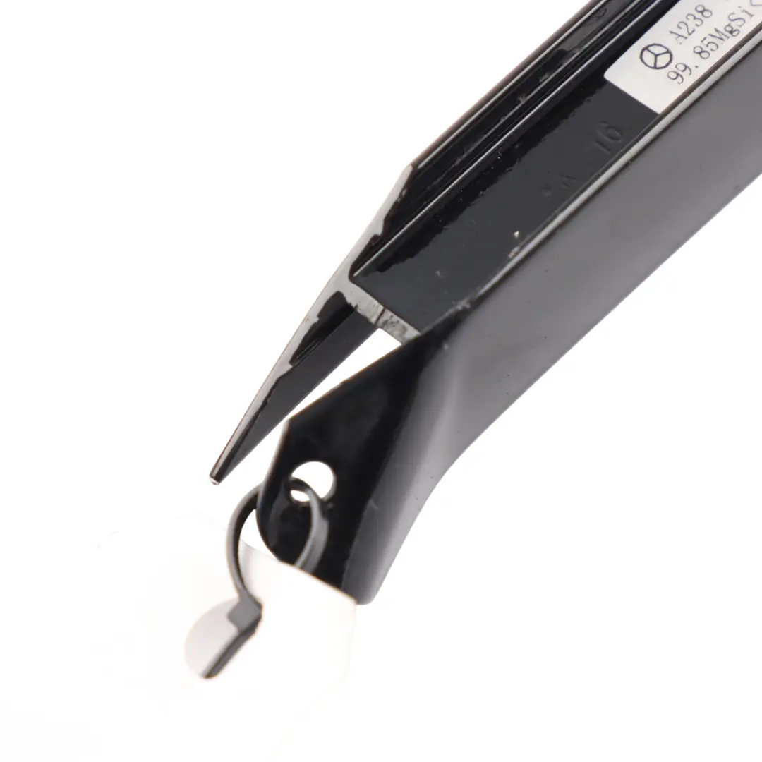 Quarter Glass Rail Black Right O/S to Mercedes C238 Coupe Rear with Part number A2387350200 Mercedes C238 Coupe Rear Quarter Glass Rail Black Right O/S - SKU A2387350200 - Part number A2387350200