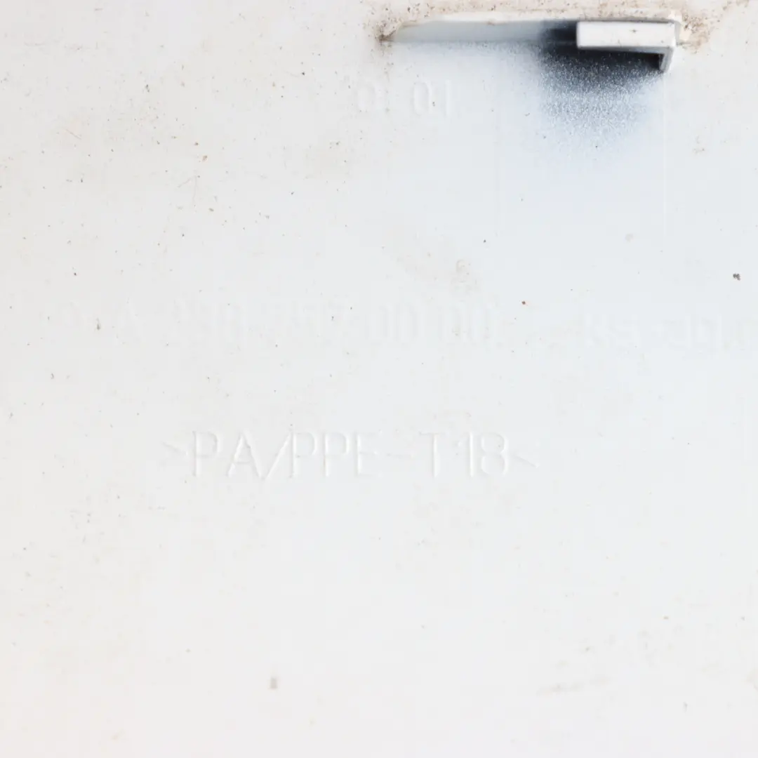 Filler Flap Cover Cap Diamond White - 799 to Mercedes C238 Fuel with Part number A2387570000 Mercedes C238 Fuel Filler Flap Cover Cap Diamond White - 799 - SKU A2387570000-DWM - Part number A2387570000