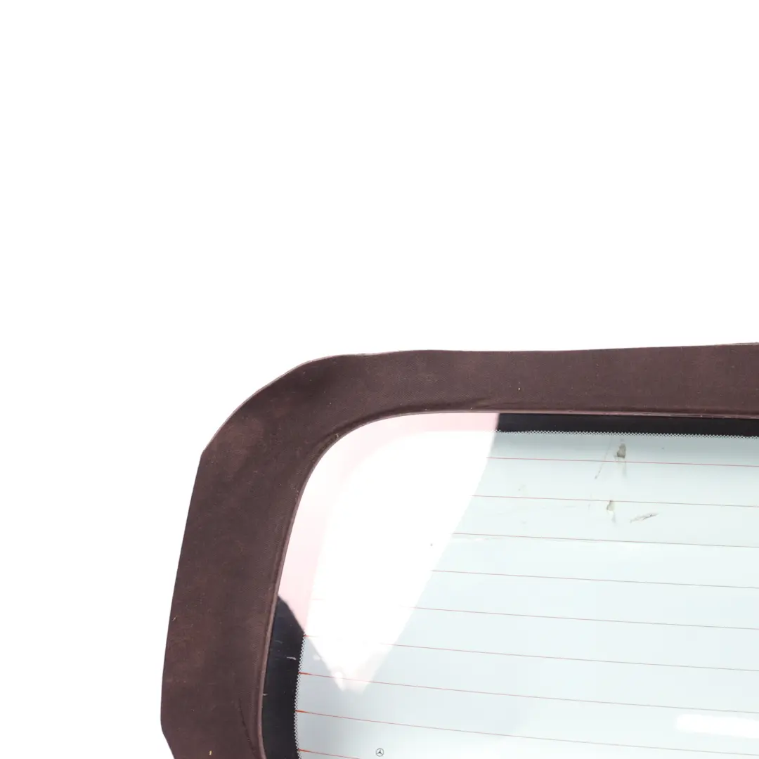 Techo Blando Convertible Plegable Ventana Trasera Cristal AS2 para Mercedes A238 con número de pieza A2387702300 Mercedes A238 Techo Blando Convertible Plegable Ventana Trasera Cristal AS2 - SKU A2387702300-1 - Número de pieza A2387702300