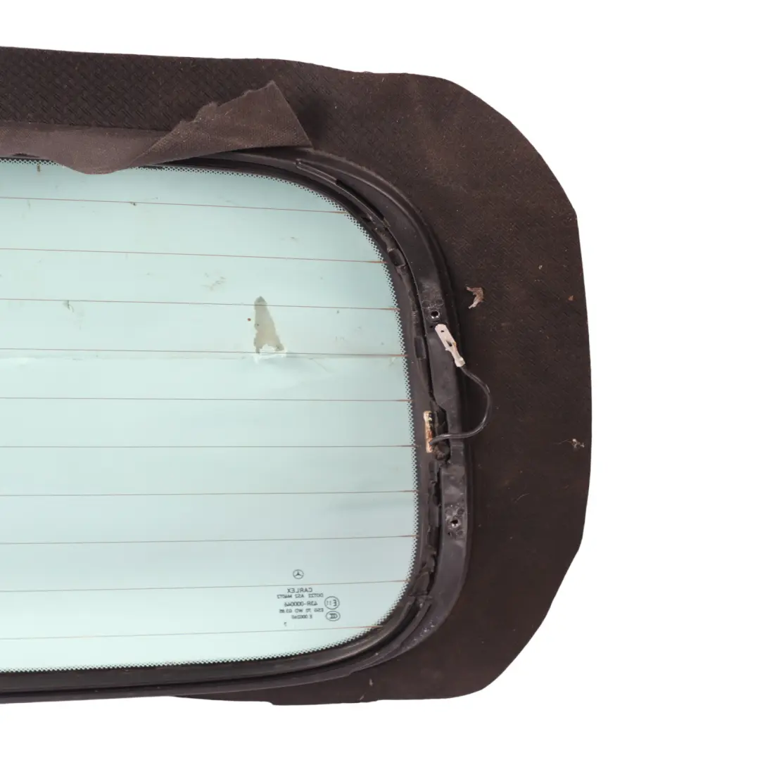 Mercedes A238 Soft Top Convertible Folding Roof Rear Window Glass Glazing AS2 - SKU A2387702300-1 - Part number A2387702300