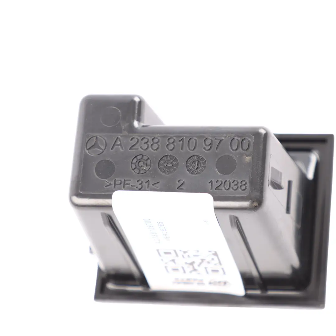Centre Console Ashtray Rear Insert Tray Socket to Mercedes C238 A238 with Part number A2388109700 Mercedes C238 A238 Centre Console Ashtray Rear Insert Tray Socket - SKU A2388109700 - Part number A2388109700