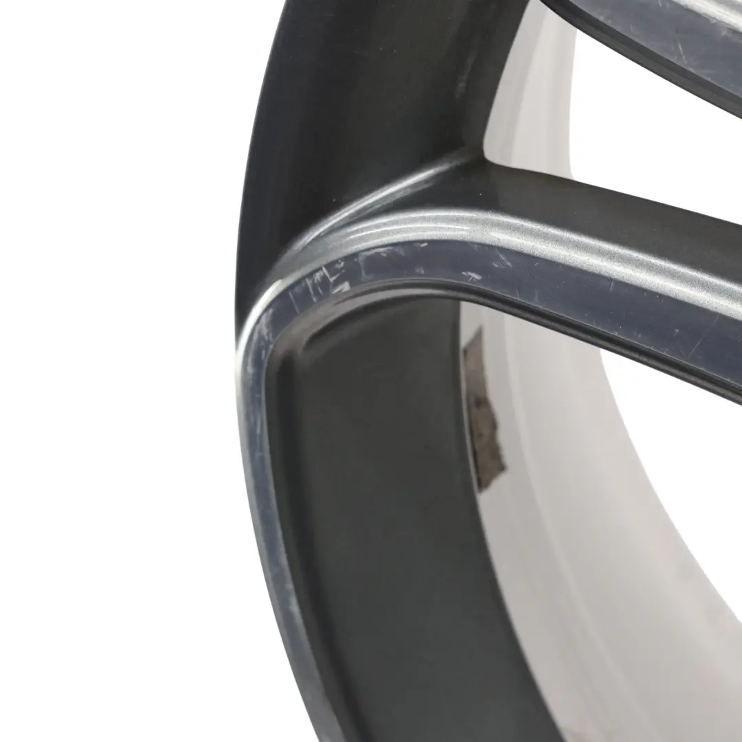 Mercedes W176 Wheel Alloy Rim 17" 5 Double Spoke ET:52.5 7.5J - SKU A2464010302-1 - Part number A2464010302