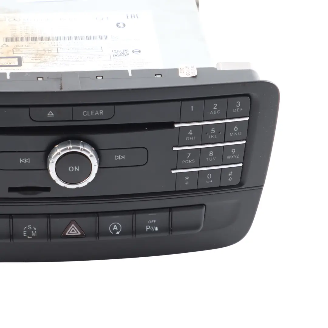 Head Unit Radio Player Control Module Becker to Mercedes C117 with Part number A2469005413 Mercedes C117 Head Unit Radio Player Control Module Becker - SKU A2469005413 - Part number A2469005413