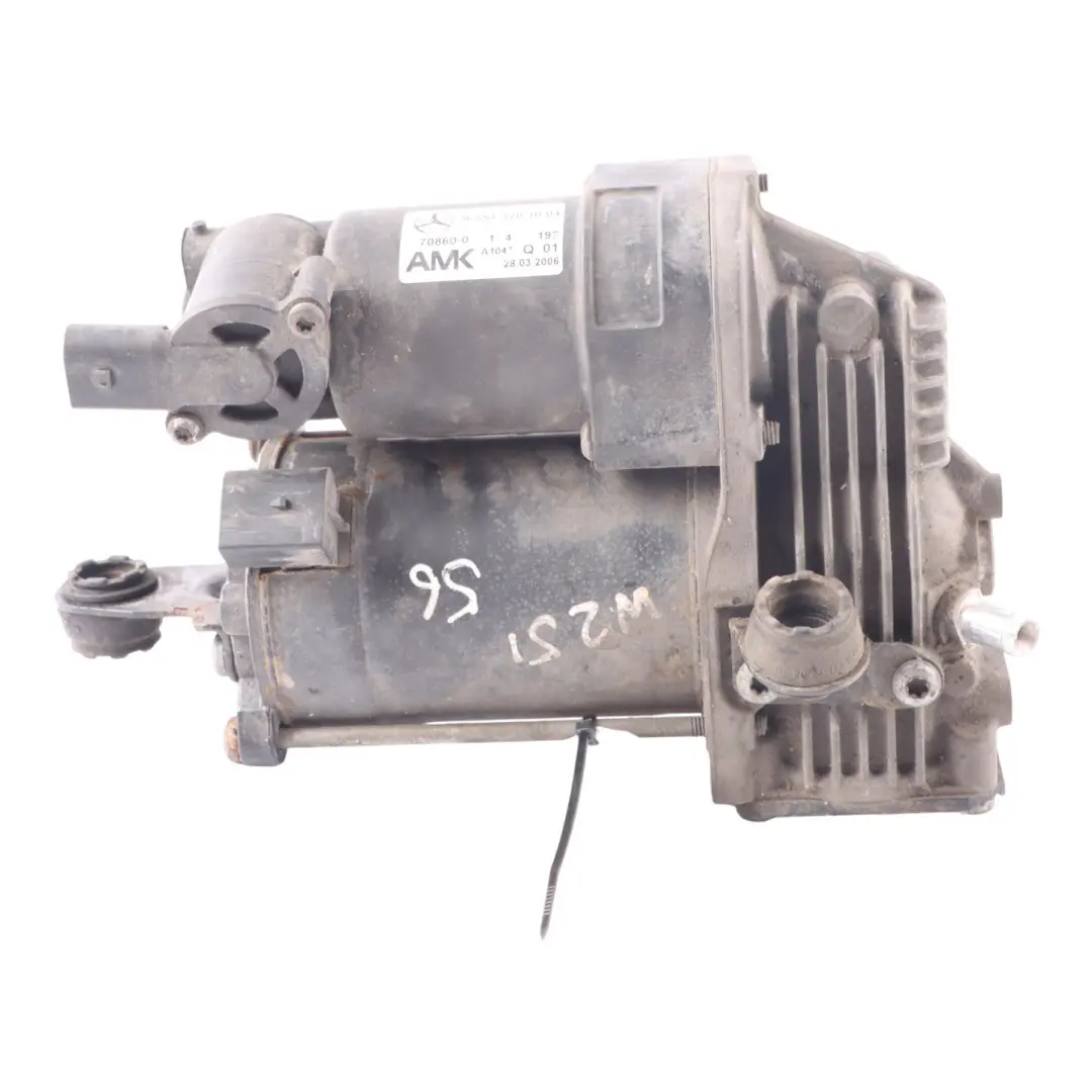 Suspension Pump Compressor Unit to Mercedes W221 Air with Part number A2513201004 Mercedes W221 Air Suspension Pump Compressor Unit - SKU A2513201004 - Part number A2513201004