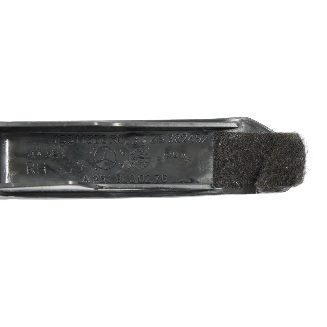  Backrest Mount Mercedes W164 W251 Rear Seat Left N/S Hook Clip - SKU A2519100276 - Part number A2519100276