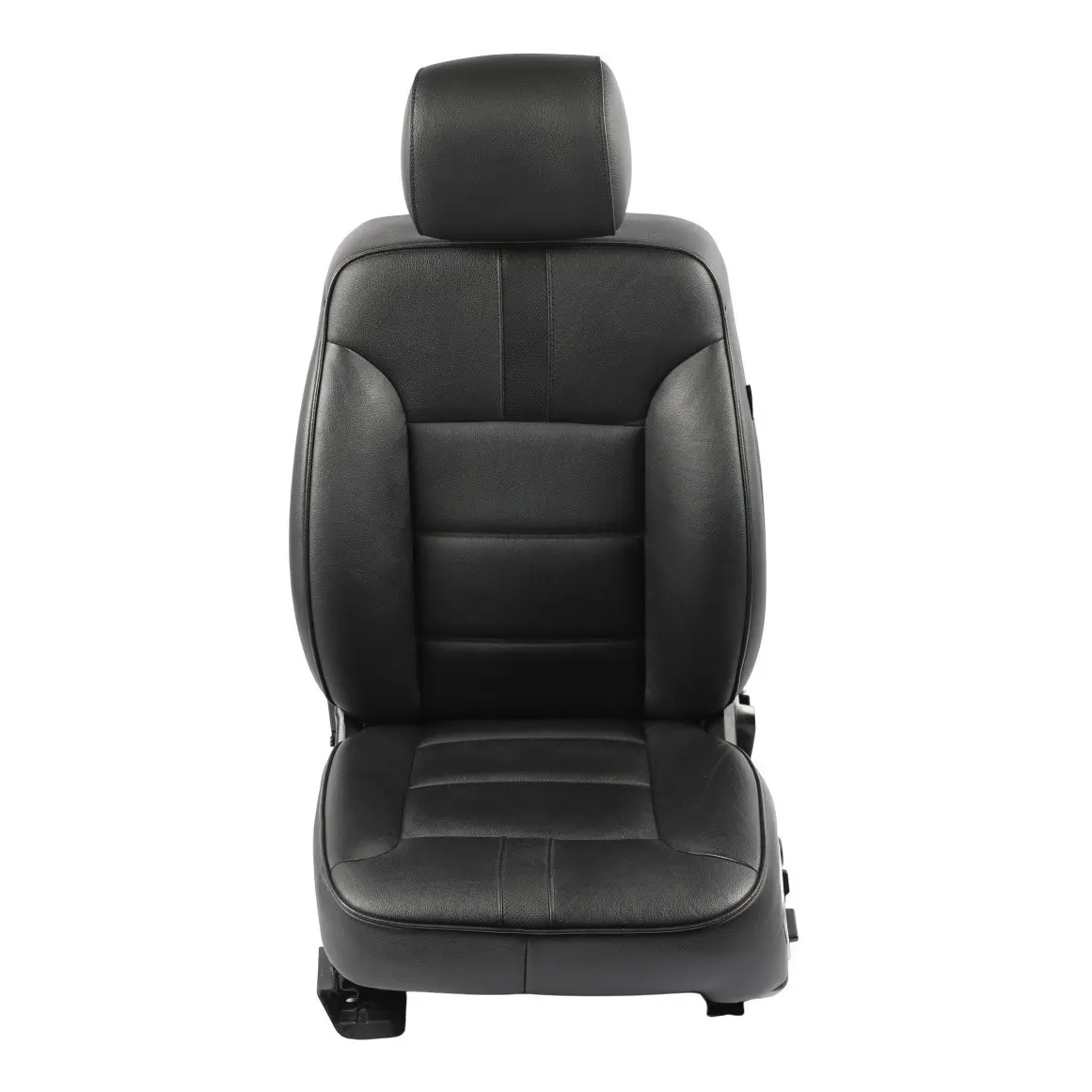 Mercedes ML W164 Front Seat Heated Electric Leather Black Anthracite Left N/S