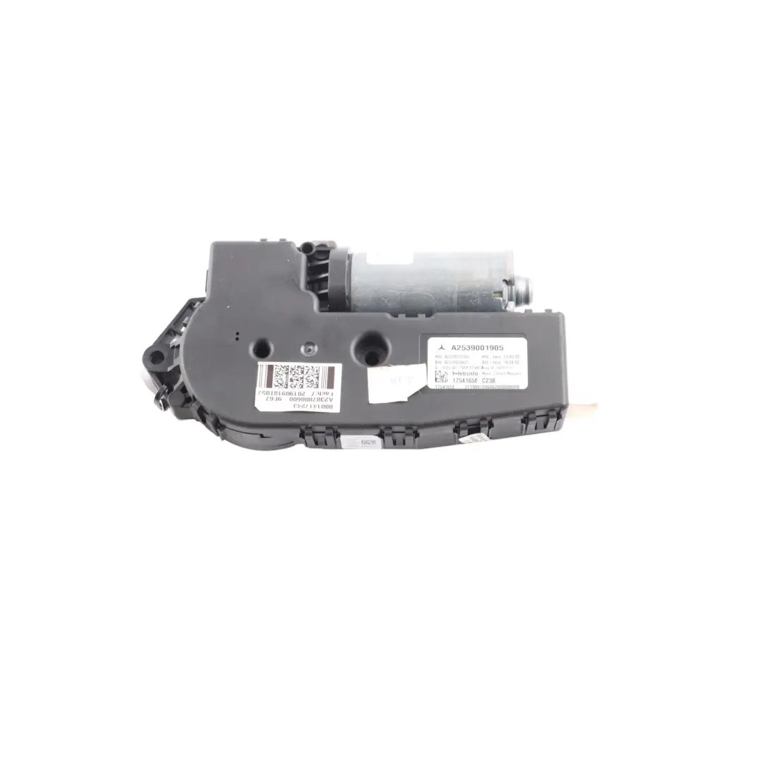 Sunroof Control Unit Motor Panoramic Sun Roof to Mercedes C238 with Part number A2539001905 Mercedes C238 Sunroof Control Unit Motor Panoramic Sun Roof - SKU A2539001905 - Part number A2539001905