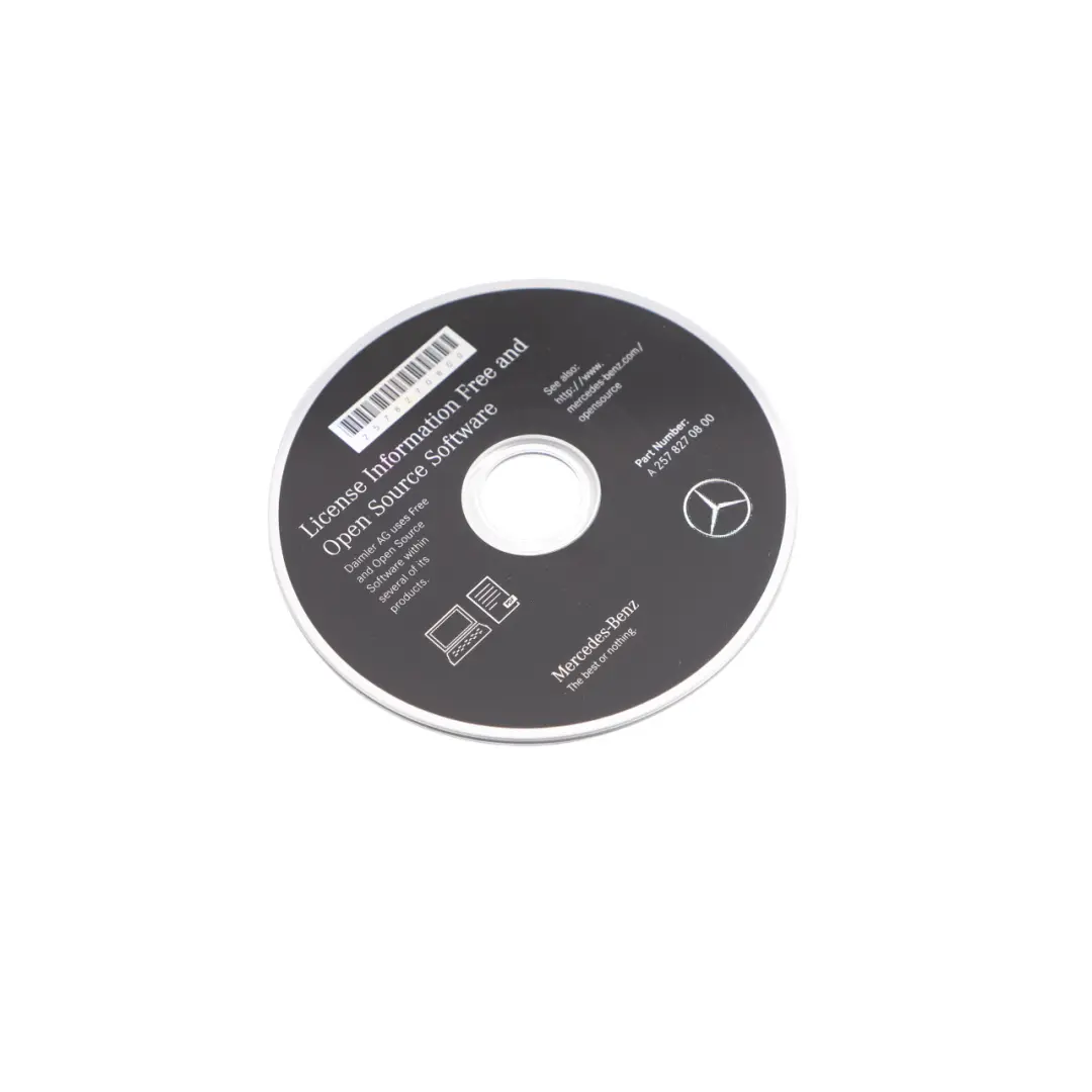 Mercedes W213 C238 License Information Free Open Source Software - SKU A2578270800 - Part number A2578270800